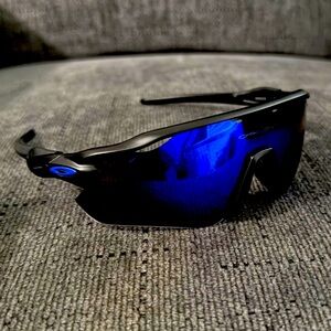 Oakley Radar EV PRIZM Polarized Blue OO9208 Black Frame
